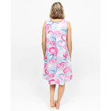 Cyberjammies Chloe Heart Printed Jersey Swing Nightdress In Pink