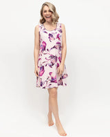 Cyberjammies Colette Floral Nightdress in Pink