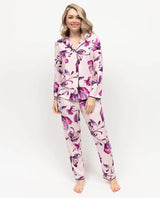 Cyberjammies Colette Floral Pyjama Top in Pink