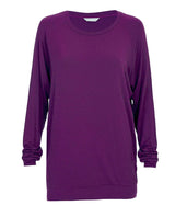 Cyberjammies Colette Slouch Jersey Top in Dark Purple