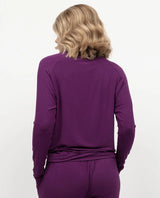Cyberjammies Colette Slouch Jersey Top in Dark Purple