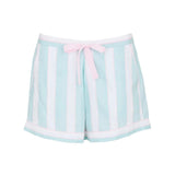 Cyberjammies Francesca Printed Stripe Shorts In Mint