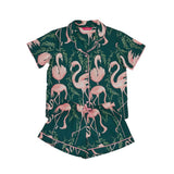 Cyberjammies Ivy Girls Flamingo Print Shorty Set