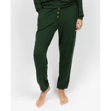 Cyberjammies Jersey Pyjama Bottoms In Olive