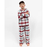 Cyberjammies Kids Unisex Brushed Check Pyjama Set