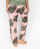Cyberjammies Lea Womens Leaf Printed Jersey Pyjama Bottoms