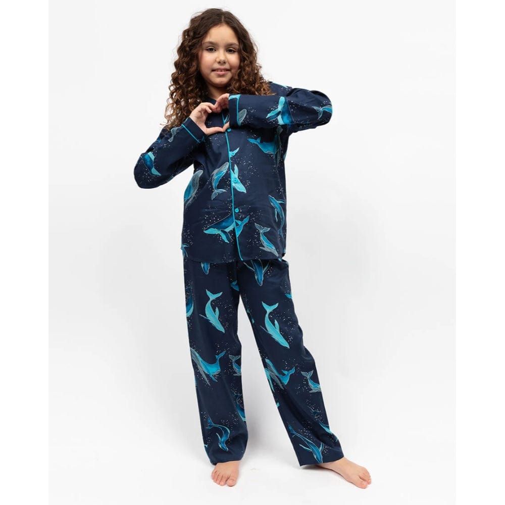 thumbnail image 2 of Buy Blue/Grey Tie Dye Mock Sleeve Skateboard Long Sleeve Pyjamas 3 Pack (4-16yrs) From The UK Online Shop 2 of 13