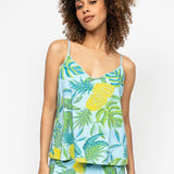 Cyberjammies Paige Pineapple Printed Jersey Cami