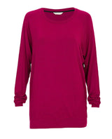 Cyberjammies Penelope Slouch Jersey Top in Berry