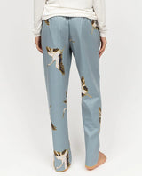 Cyberjammies Piper Crane Print Pyjama Pant in Blue