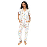Cyberjammies Sandy Beachscape Print Pyjama Bottoms