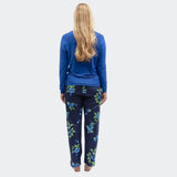 Cyberjammies Slouch Jersey Pyjama Top In Midnight Berry
