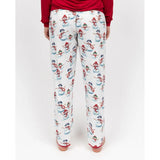 Cyberjammies Snowman Printed Jersey Pyjama Bottoms
