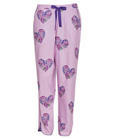 Cyberjammies Valentina Heart Print Pyjama Bottoms