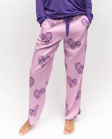 Cyberjammies Valentina Heart Print Pyjama Bottoms