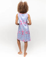 Cyberjammies Zoey Flamingo Print Short Nightdress