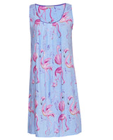 Cyberjammies Zoey Flamingo Print Short Nightdress