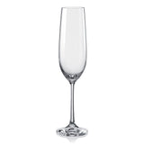 Dartington Six Flute Glasses