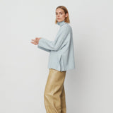 DAY Birger ét Mikkelsen Elmer Cozy Day Pullover Pastel Blue