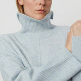 DAY Birger ét Mikkelsen Elmer Cozy Day Pullover Pastel Blue
