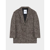 DAY Birger et Mikkelsen Martha Heavy Slub Wool In Chocolate Plum