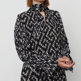 DAY Birger ét Mikkelsen Oscar Graphic Mix Dress Black