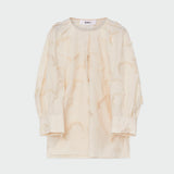 DAY Birger ét Mikkelsen Porter Blooming Fringes Top Jet Stream