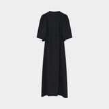 DAY Birger ét Mikkelsen Camilla Contrast Linen Dress In Black
