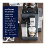 De'longhi Rivelia Exam440.55.g Bean To Cup Coffee Machine In Grey