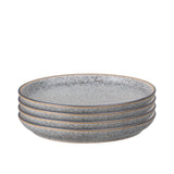 Denby 4 Piece Coupe Medium Plate Set