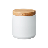Denby Set Of 3 White Storage Canisters