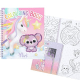 Ylvi Colouring Book With Unicorn & Sequins