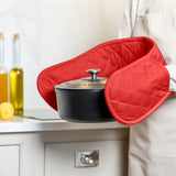 Dexam Love Colour Double Oven Gloves In True Black