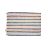 Dexam Sintra Recycled Cotton Striped Napkin and Placemat Set In Blue