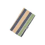 Dexam Sintra Recycled Cotton Striped Napkin and Placemat Set In Blue