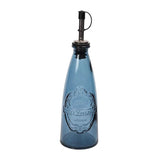 Dexam Sintra Recycled Glass Oil Drizzler In Ink Blue