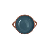 Dexam Sintra Small Glazed Terracotta Tapas Dish In Ink Blue