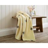Deyongs Cozy Comforts Honey Bee Throw