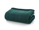 Deyongs Hudson Plain Flannel With Bonded Sherpa Back-Throw 140x180cm