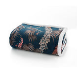 Deyongs Peacock Sherpa Throw 140cm x 180cm in Petrol