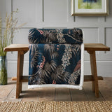Deyongs Peacock Sherpa Throw 140cm x 180cm in Petrol