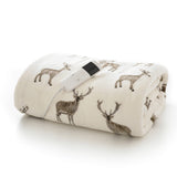 Deyongs Sterling Stag Electric Heated Throw 140 x 180cm