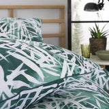 Deyongs Bamboo Green Cotton Bedlinen Duvet Set Size Double