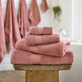 Deyongs Egyptian Embrace Face Cloth Towel In Rose