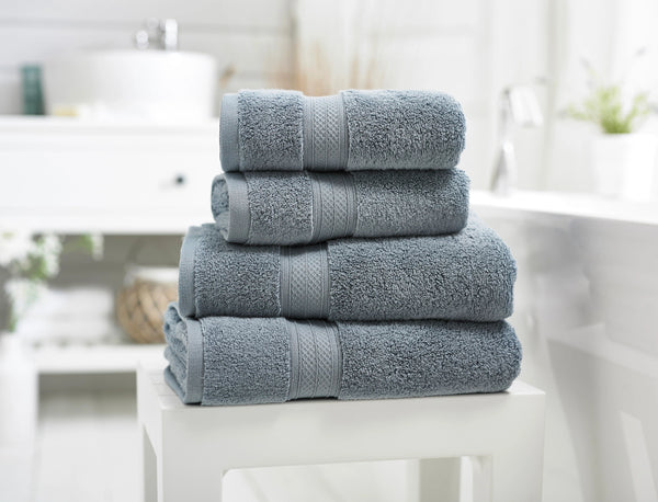 Bliss Egyptian Cotton Luxury Towels, Size: Tub Mat, Blue