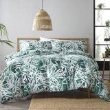 Deyongs Bamboo Green Cotton Bedlinen Duvet Set King Size