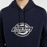 Dickies Forth Shaw Pullover Hoodie In Night Sky Navy