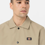 Dickies Oakport Coach Jacket In Khaki