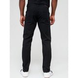 Diesel 1986 Larkee Regular Tapered Jeans In Black