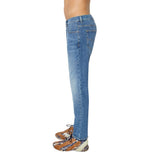Diesel D-Luster 0ihau Slim Jeans Medium Blue